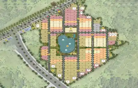 Lodha Villa Royale Palava master plan layout